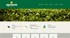 Desktop Screenshot of agroverde.agr.br